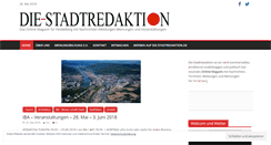 Desktop Screenshot of die-stadtredaktion.de